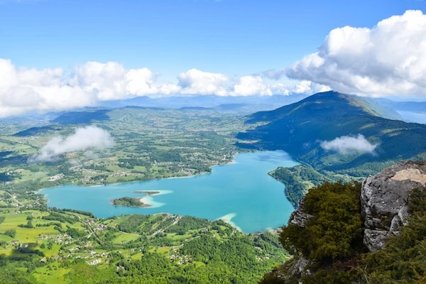 Lac d'Aiguebelette à Aix les Bains