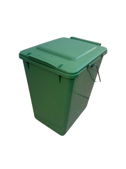 Conteneur déchêts compost à l'oasis du Sierroz