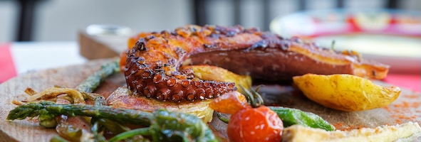 Le patio du lac autour de l'oasis du Sierroz